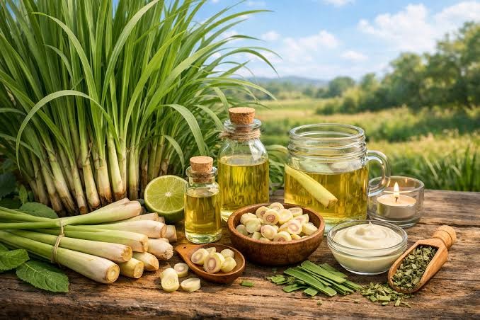Lemongrass and natural ingredients